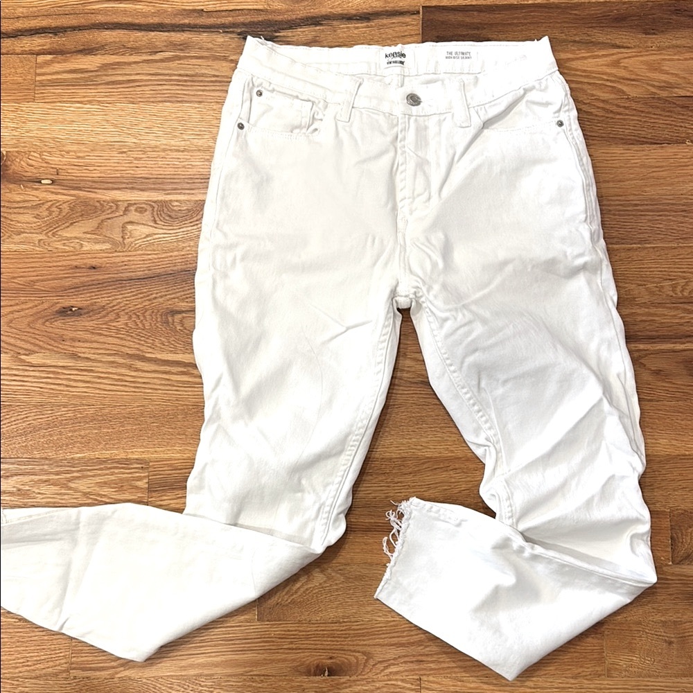 Kensie White Denim Jeans